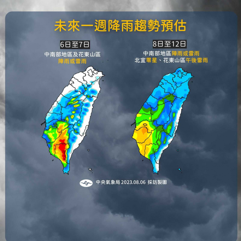 雙颱共舞！新颱風將形成　「連下10天」這日起雨區再擴散
