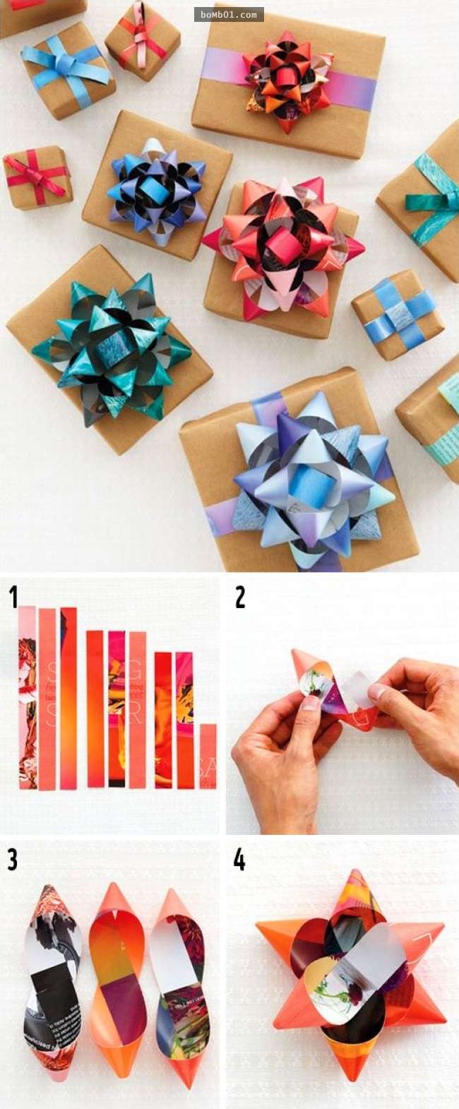 17種「普通禮物也會一秒變成精緻禮物」的妙點子創意包裝方法。