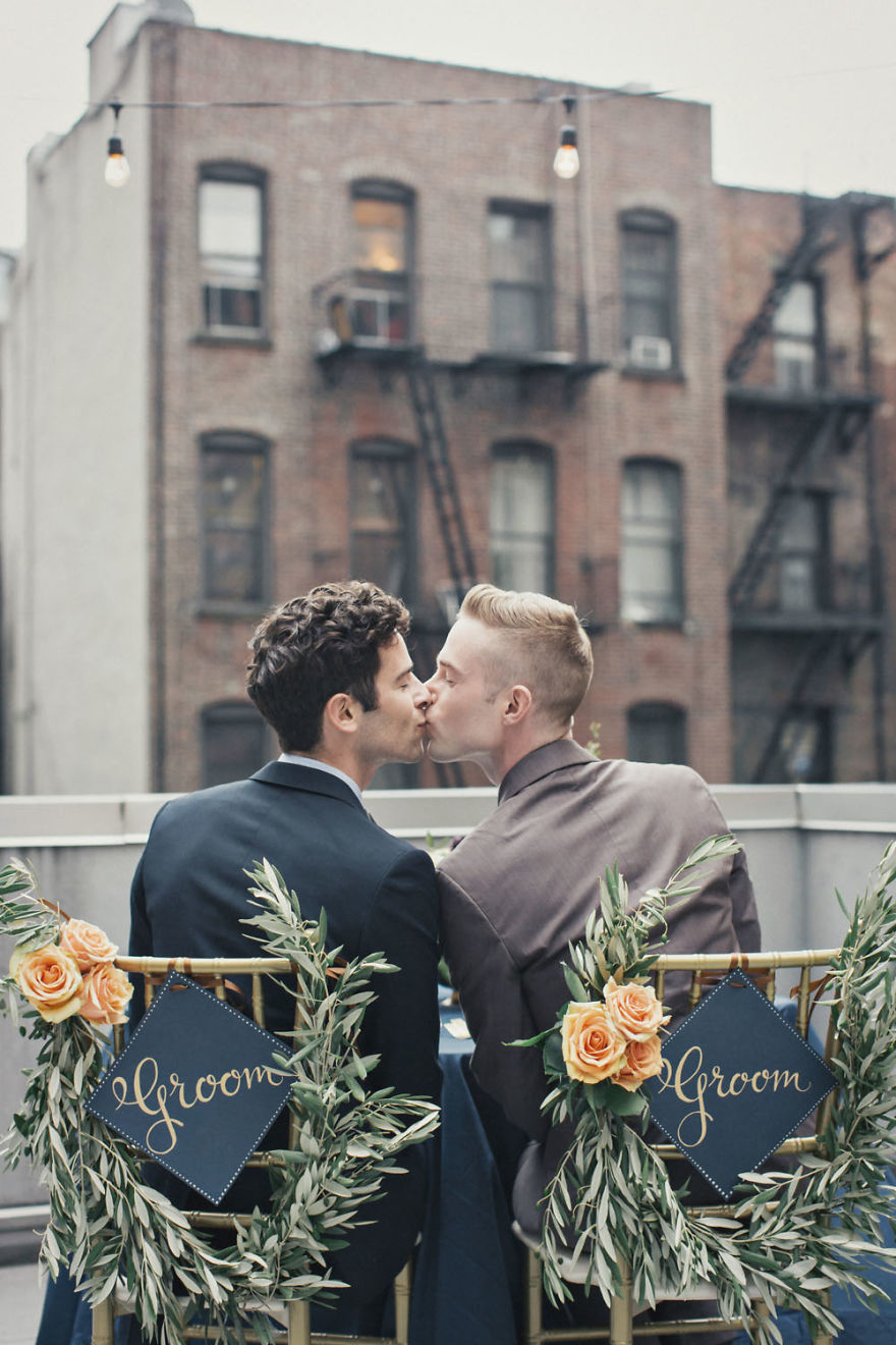 30張「同性戀人步入禮堂」的超唯美浪漫照片，直接擊中大家內心最柔軟的地方！