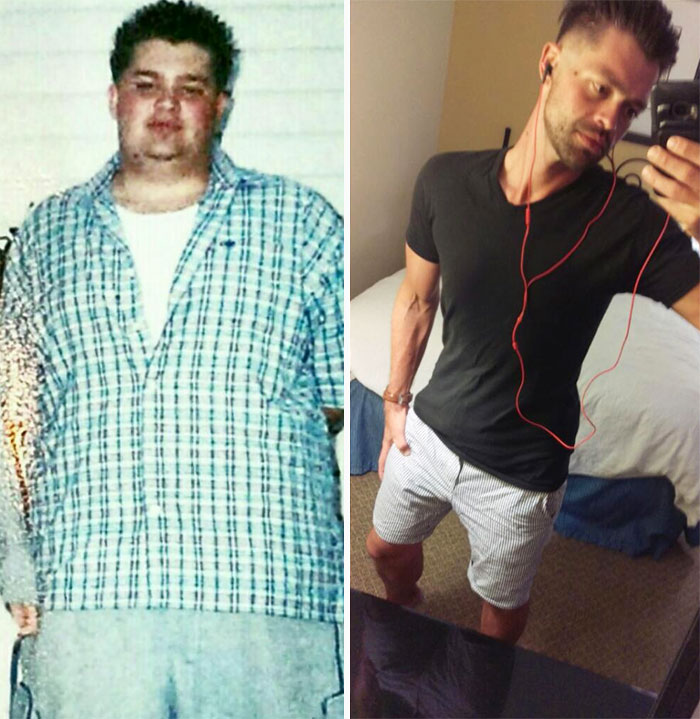 100個「最猛的減肥例子」證明你也可以變瘦，大家都不敢相信他們是同一個人！