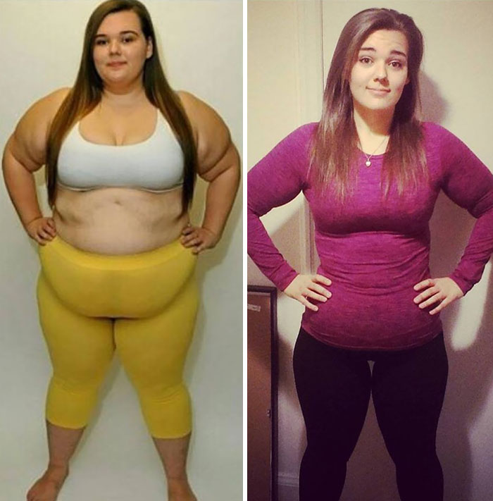 100個「最猛的減肥例子」證明你也可以變瘦，大家都不敢相信他們是同一個人！