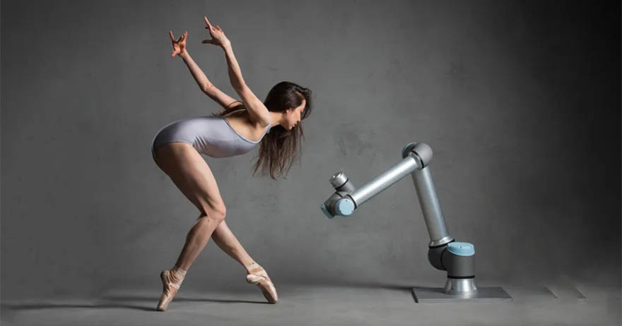隔離不怕無聊！哈佛物理畢業「芭蕾舞者」神跨界　教會機器人跟她一起雙人舞