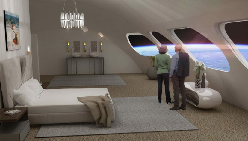 人類史首座「外太空飯店」設計曝光　入住方式超炫酷...還能體驗低重力籃球、攀岩
