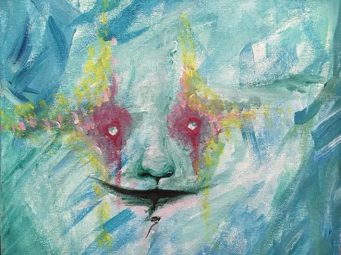 17歲正妹被確診有精神分裂症後決定通過畫畫抒發情緒，這些畫作都曾經救過她一命…