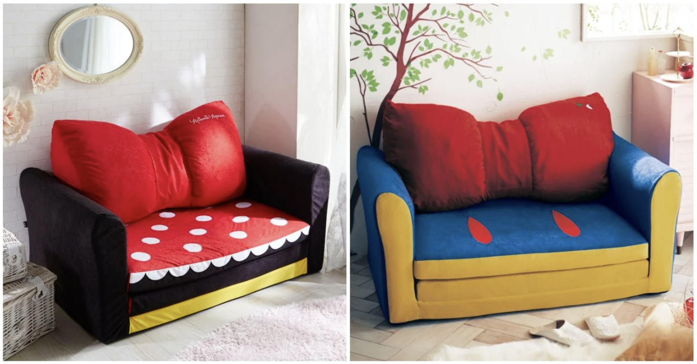 房間秒變迪士尼世界！　「迪士尼居家系列」最萌聯名　「奇奇蒂蒂沙發床」花生靠墊變枕頭！