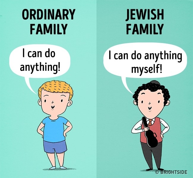10個「一般家庭VS猶太家庭」的對比圖　終於懂為什麼猶太父母總能教出天才