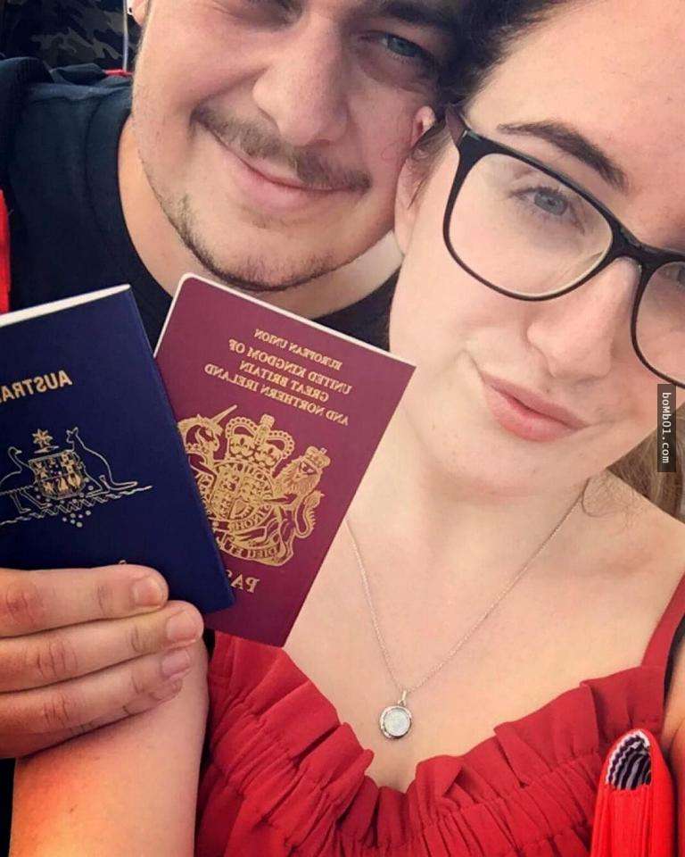 澳洲男子向1萬公里外的陌生女子發出交友邀請，結果他們現在竟然已經是一對情侶！