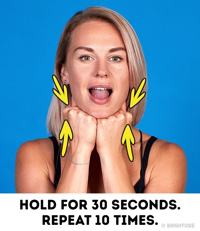 再見肉肉臉！8個簡單小運動「把O臉變成V臉」，用最短的時間和最有效的方法！