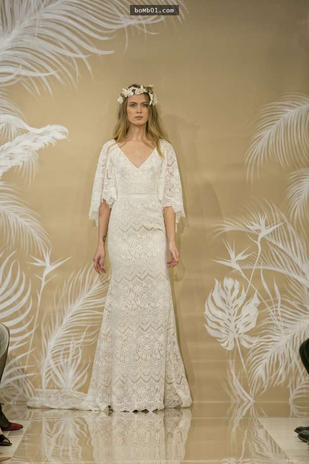 27件「讓無聊的白婚紗也可以有絕美變化」的天使女神級婚紗！