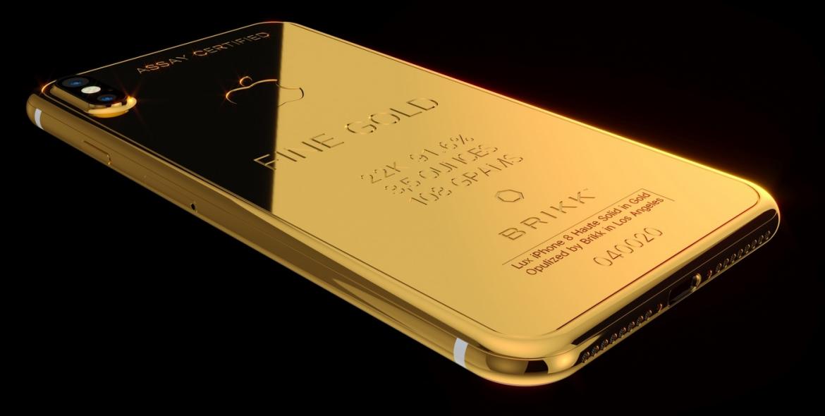 天價！5款「讓大家知道怎樣才叫做貴」的22K鑲金純手工iPhone X！