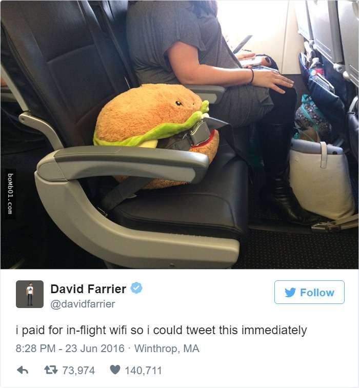 32個「確確實實發生在飛機上」的爆笑奇葩事，第10張照片竟然出現火雞…？！