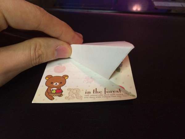 「日本可愛書籤」手殘人3步驟也可以搞定　隨手抓張便條紙就能完成個人風格