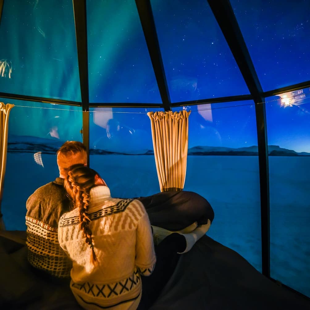 賞極光也可以很暖很奢華　2020年「北極冰屋旅店」開放入住極美玻璃屋