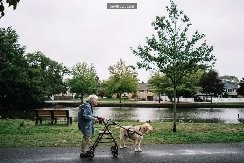 92歲阿嬤原本已經準備孤獨地等著死神到來，直到她遇到狗兒子…那畫面太催淚！