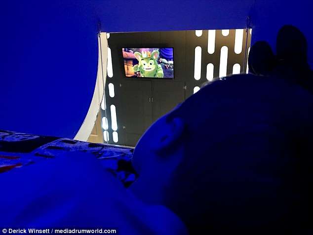 超神老爸DIY「星戰主題臥室」送給兒子　內部的設計讓兒子嗨到睡不著
