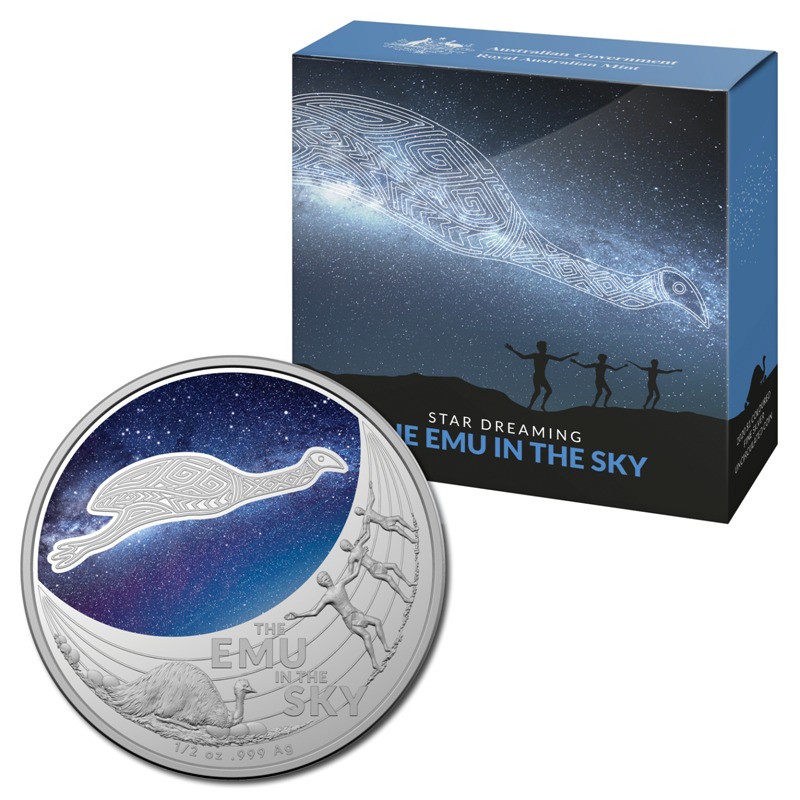 一枚硬幣容納星辰大海！　澳洲發行「1元紀念銀幣」：盒子美到想一起收❤️
