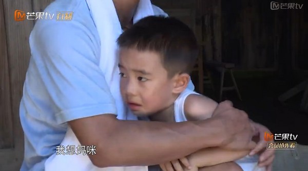 《爸爸去哪兒》沒有媽媽應采兒…4歲兒子想念到掉淚，陳小春一句暖話把觀眾都逼哭了！