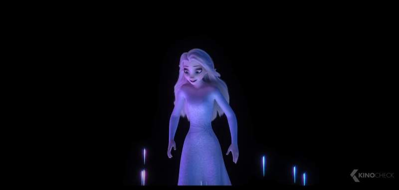 放下頭髮的艾莎仙氣充滿　《冰雪奇緣2》新預告片好多精彩畫面