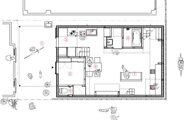 空間魔術師！　設計師22坪小屋「內修3陽台」　室內生活「睡在半空中」超愜意：一點也不擠！