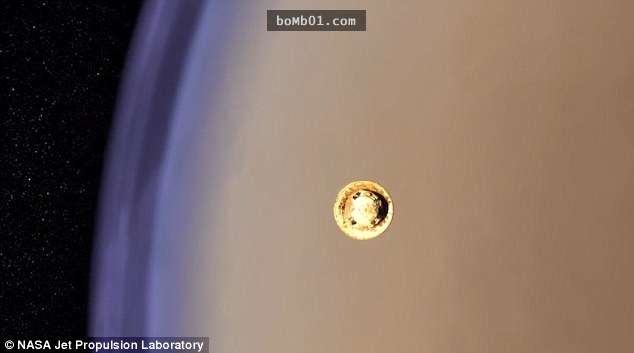NASA終於公開「登陸土星最大衛星」的影像紀錄，完全就像是電影裡的外星世界啊！