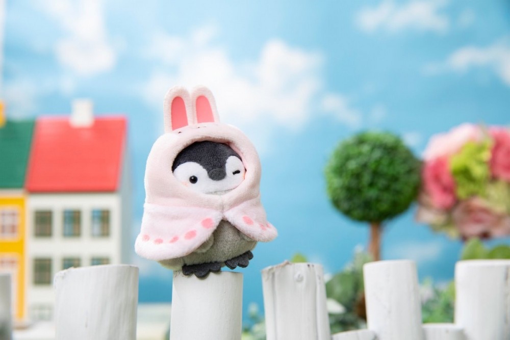 小企鵝過冬也想要很暖！　大阪週年限定「穿小披肩」Cos青蛙和兔兔真的太可愛❤