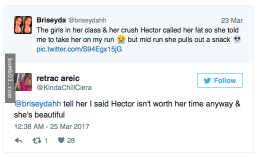 8歲女孩被暗戀對象嫌胖「隔天就決定跑步減肥」，但姊姊轉頭一看…她的反應我完全能明白！