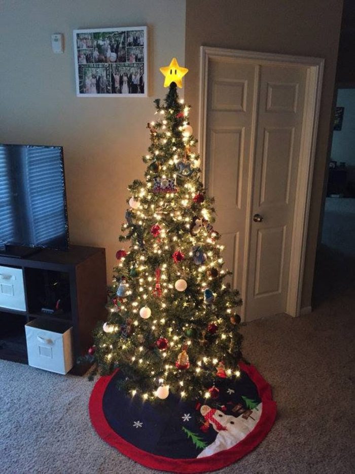 超級瑪利歐無敵星星「躍上聖誕樹」　超閃亮周邊溫暖粉絲一整夜