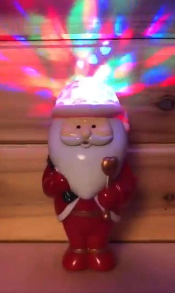 奇葩聖誕老人玩具「頭上有七彩霓虹燈」　網開啟後疑惑了：我為什麼要買回家...