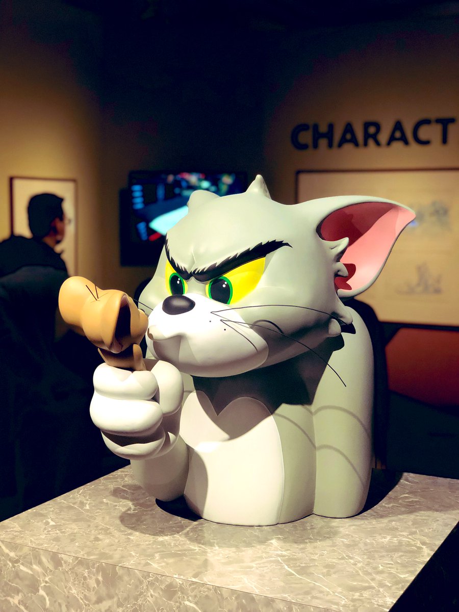 神還原「超ㄎㄧㄤ卡通場景」　《湯姆貓與傑利鼠》展覽笑翻網友：好熟悉的畫面