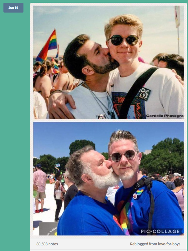 這對相愛25年的男同志用一張對比圖證明「同志也能愛到永遠」，網友看了都在擦眼淚了！