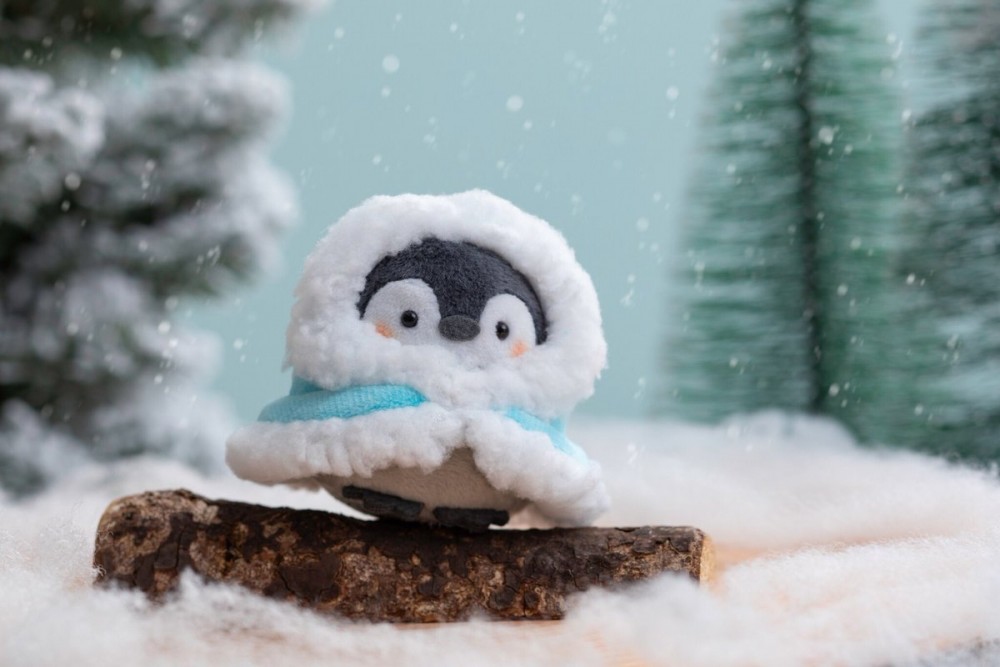 小企鵝過冬也想要很暖！　大阪週年限定「穿小披肩」Cos青蛙和兔兔真的太可愛❤