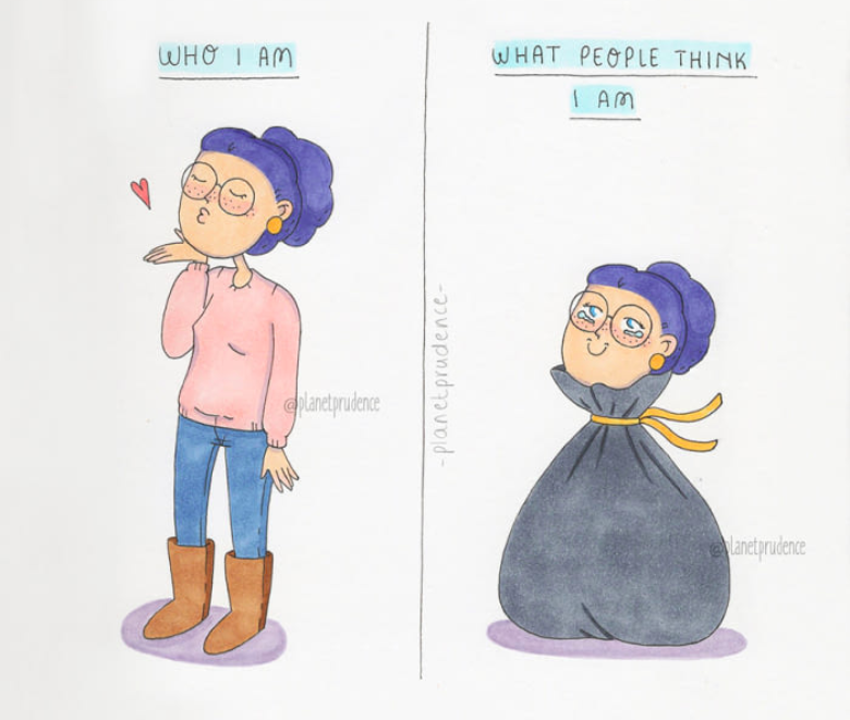 18張女生「幻想 VS 現實」的差異插畫　女網友直呼：這根本就是我啊