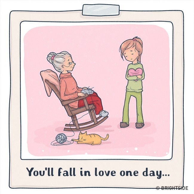 15張插圖讓你一秒認清「真愛的面貌」，所有談過戀愛的人都被中肯到頭皮發麻！