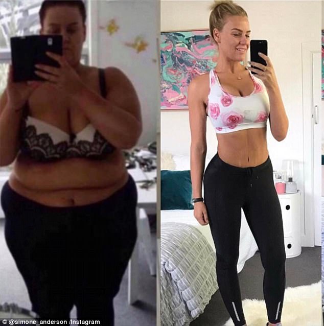 這個正妹公開「把92公斤肥肉消滅掉」的秘訣，她的前後對比圖證明你也可以像她一樣！