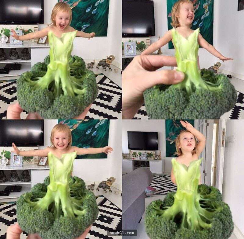 天才媽媽自創超適合和孩子玩的「蔬果拍照法」爆紅，辣椒那張把大家都融化得不要不要的！