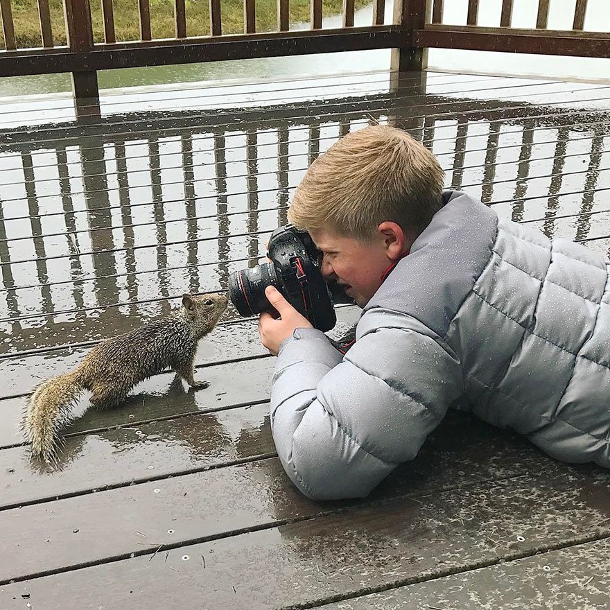 「鱷魚先生」的兒子未來將會是獲獎無數的攝影大師，這些他拍下的照片就是最好的證明！