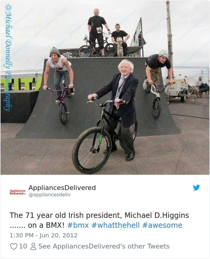 好的都是別人的總統…　愛爾蘭總統「親民日常」讓大家都直呼好羨慕