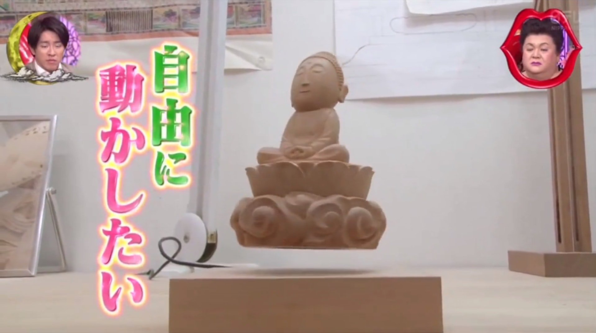 佛法無邊！日本住持創造「飛起來的佛像」　信眾參拜網笑翻：超像歸西！