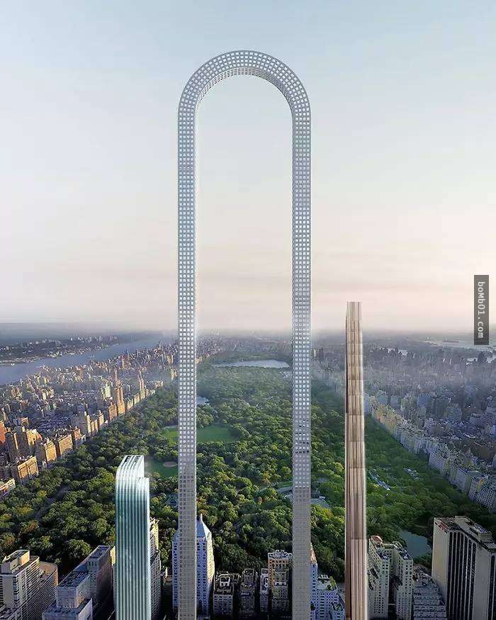 這個超不真實的「U型摩天大樓」將出現在紐約，空前絕後的設計狂到讓大家都驚呆啊！