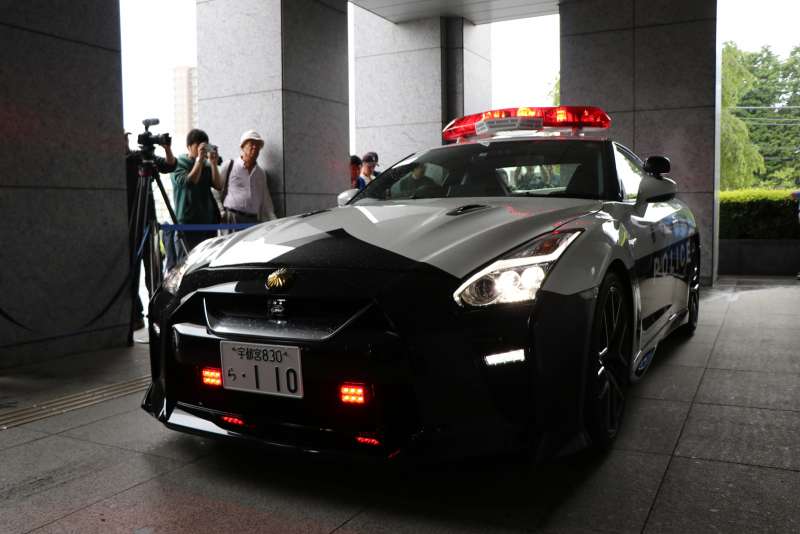 Nissan捐贈「R35 GT-R」作為警用巡邏車　這是日本史上最強警車