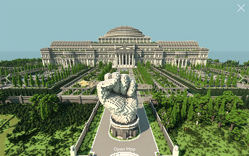 在這不會受審查！無國界記者建「Minecraft巨大圖書館」　用虛擬世界保存世界禁書
