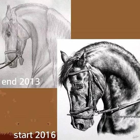 練畫技16年「只為畫一匹馬」　23歲少女：辛苦到最後有回報