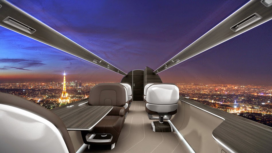 航空公司推「無窗飛機」震撼體驗　讓乘客享受「超完美空中視野」