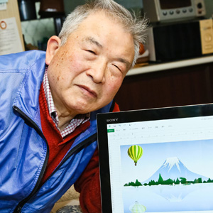 日本77歲老爺爺自學電腦繪圖　用Excel畫的完勝其他繪圖軟體