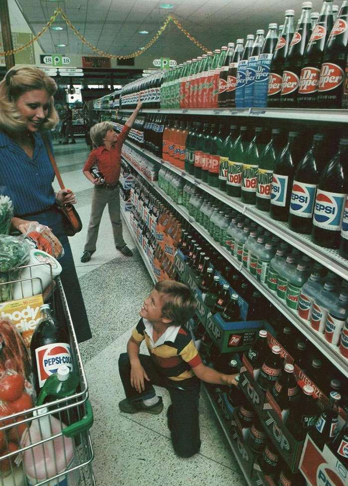 20張「現代人看了會覺得驚奇」的雜貨店／超市舊照片