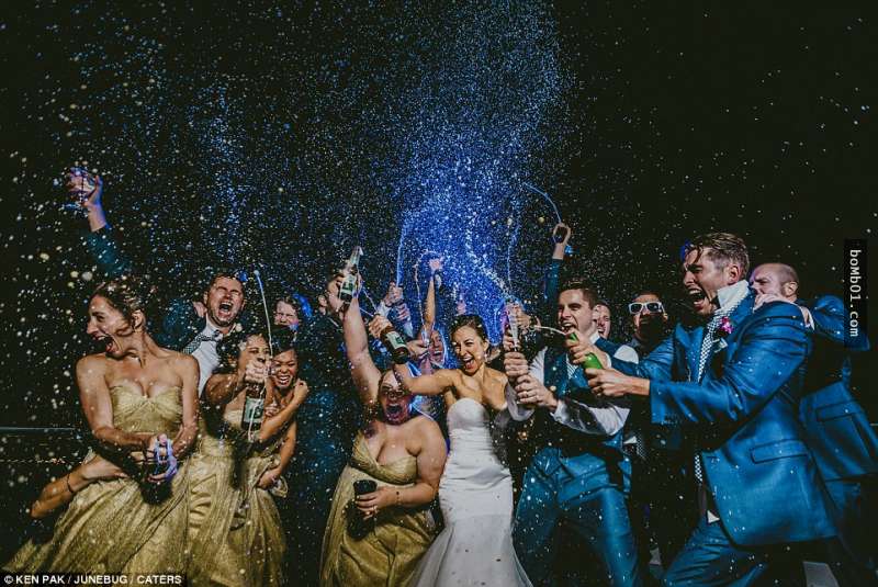 28張「2016年全世界最讓大家羨慕到哭」的婚禮照片。