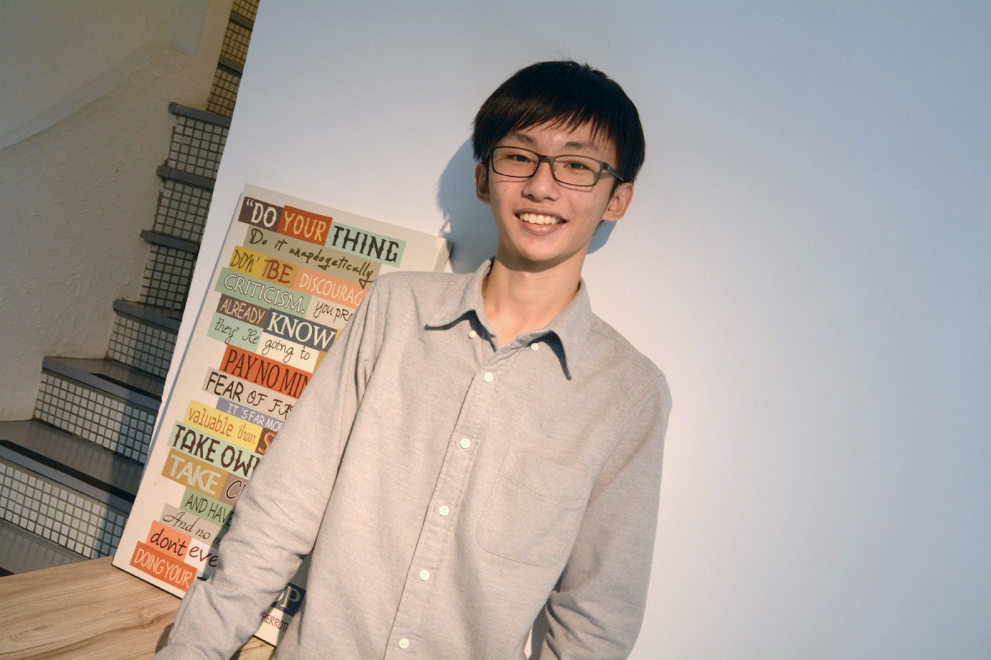 他15歲還在讀國中就成為矽谷的搶手工程師，出國回來「只想問台灣人一個問題」…