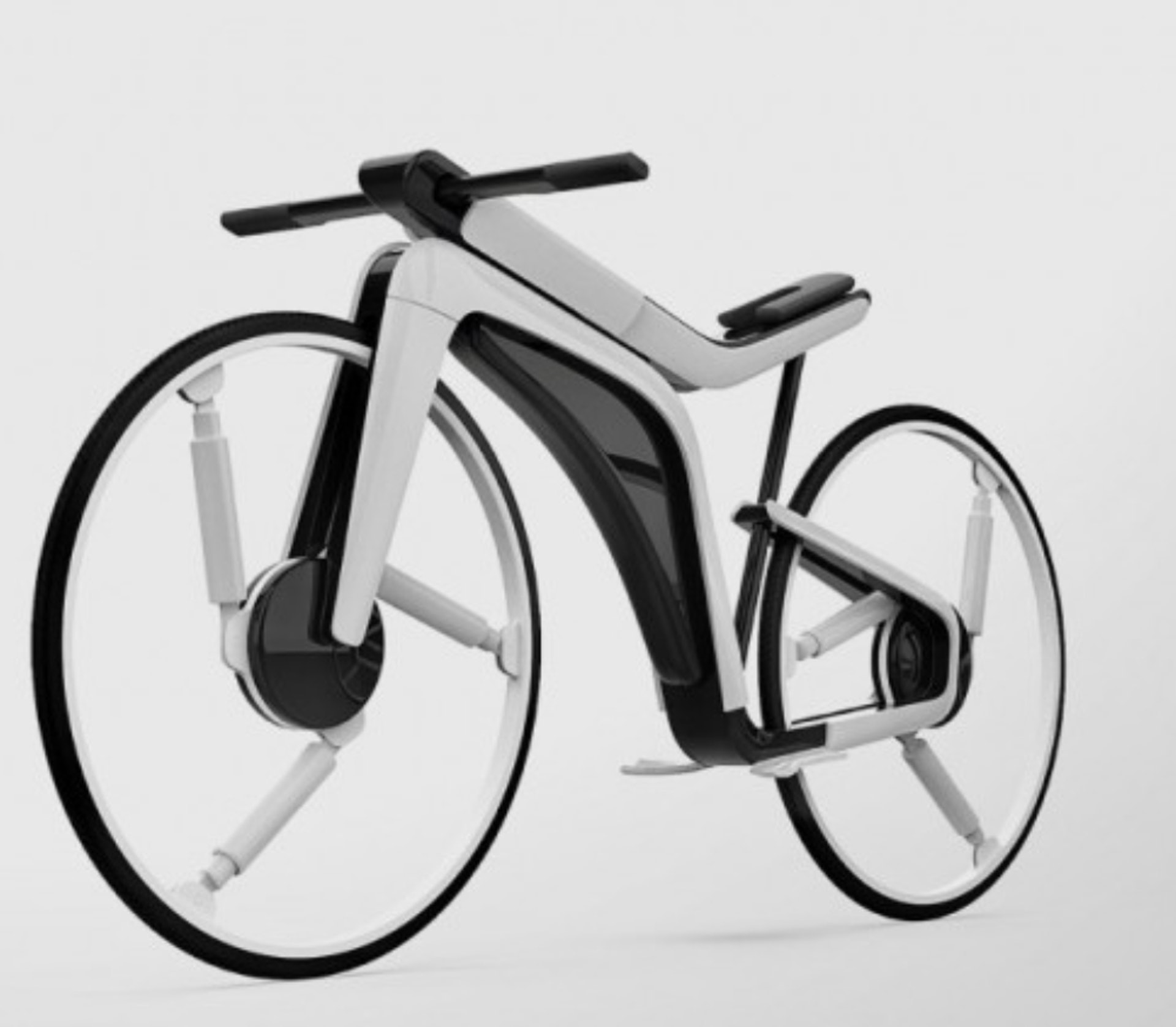 特斯拉要推「電動自行車」！　概念圖曝超炫近未來感：能自動駕駛