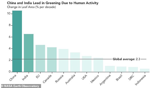 環保真的有用！NASA發現「地球比20年前更綠了」　多虧2個人口大國努力綠化