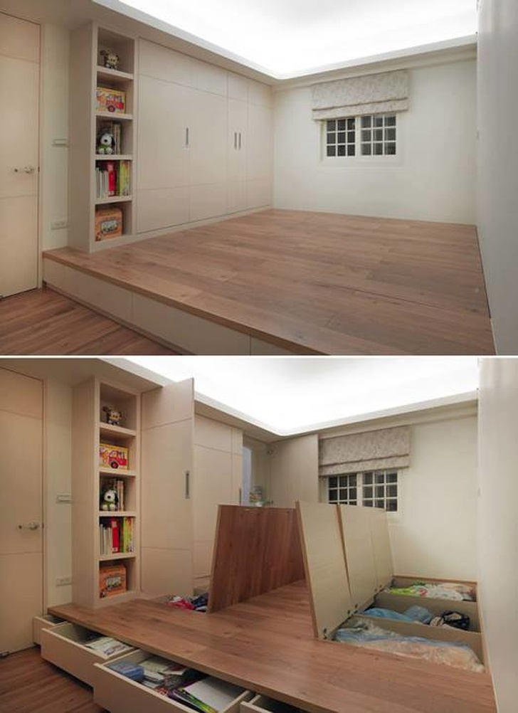 這招要學起來！　22個「把小公寓住成別墅」實用設計訣竅：收納空間立刻加倍！